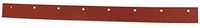 Haviland 2924SEB Rubber Non-Marking Serrated Floor Squeegee Refill, 24" Length, 3/16" Serration, Red (Pack of 12)