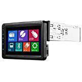 TUVVA KSD7750B 1-Din 7-inch Motorized Detachable Touchscreen DVD/CD / BT/USB / SD/AUX-in / MP4 / MP3 Player