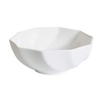 Bowl Bowls Dishware Japanese-style Ceramic Bowl, 9-inch Thread White Non-slip Tableware Large Salad Bowl Western Bowl Living Room Fruit Bowl, Large Bowl Of Cold Dish, for kitchen restaurant gifts Hote