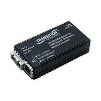 Transition Networks M/GE-PSW-SX-01-NA Stand-Alone - Fiber media converter - Ethernet, Fast Ethernet, Gigabit Ethernet - 10Base-T, 1000Base-SX, 100Base-TX, 1000Base-T - RJ-45 / SC multi-mode - up to 18