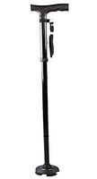 Folding Walking Stick for Women Portable for Travel - Strong Lightweight Non-Slip Aluminium (Black)