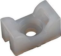 THOMAS & BETTS TC140 CABLE TIE SADDLE SUPPORT, NYLON 6.6, NATURAL (10 pieces)