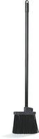 Carlisle 3686003 Flo-Pac Duo-Sweep Lobby Broom with Black Plastic-Coated Steel Handle, 5"-Long Synthetic Bristles, 7-1/2" Brush Width, 36" Overall Height (Pack of 12)