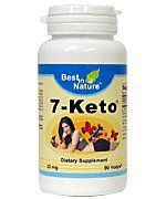 7- Keto - Supplementation with 7-Keto can Safely Promote thermogenesis, thereby Supporting The Maintenance of Healthy Body Weight. 7-Keto is a Naturally occuring Metabolite of DHEA.
