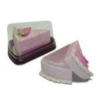 8" Cake - Single Slice Strawberry Gift Box