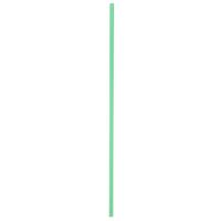 TableTop King 7 7/8" Green Unwrapped Collins Straw - 5000/Case