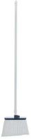 Carlisle 4108202 Sparta Duo-Sweep Flagged Angle Broom with Fiberglass Handle, 54" Length, White