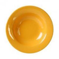 Yanco MS-5811YL Mile Stone Pasta Bowl, 16 OZ Capacity, 1.5" Height, 11" Diameter, Melamine, Yellow Color, Pack of 24