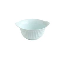 Bowl Bowl tableware Japanese ceramic bowl, pink binaural anti-slip tableware barrel large salad bowl living room fruit bowl, size [6.5 inch, 8.5 inch] for kitchen restaurant gifts Hotel tableware home