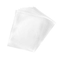 100 Pcs Clear Resealable Cello/Cellophane Bags Great for Bakery Candy Cookies Party Favors, 9"*11.8"
