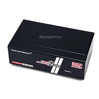 Monoprice 104903 2-Way SVGA VGA Splitter Amplifier Multiplier