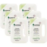 PiPPER STANDARD Luandry Detergent, Natural Lemongrass 900ml. Pack 6 bottles