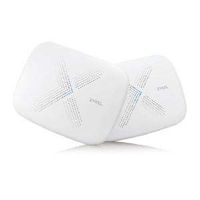 ZyXEL WSQ50TWIN Multy X Kit, AC3000 Home Wi-Fi Mesh System Up to 5,000 sq. ft, Tri-Band Technology