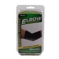 Tru-Fit Elbow Support, Standard, Black, Size LG-XL