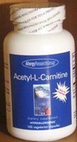 Allergy Research Group ACETYL L-CARNITINE, 500 MG, CAPS 100 by Allergy Research Group