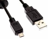 MOLEX 68784-0003 CABLE ASSEMBLY, USB A TO MICRO USB B, 2M, BLACK