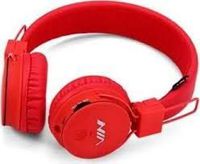 X3 Wireless Stereo Powerful Bass Bluetooth Headphone Headset Fm Radio,Micro SD,Hands Free Call Receiving, Fold Able Sport Game Headphone (red)