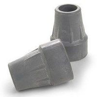 Invacare Crutch Tips - 1 3/4 Inch OD Base - Pack of 2