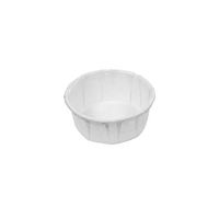 GNPF050 - Genpak Squat Paper Portion Cup, Pleated.5 Oz, White