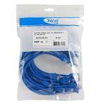 ICC 25 Pk Patch Cord-Cat 6-Molded-3' Blue