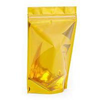 Gold Dual Shield with Clear Front Panel Stand-Up Pouch - 6-3/4 X 3-1/2 X 10-1/2 - Package 25