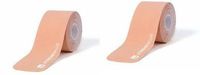 StrengthTape Kinesiology Tape - 16' Uncut Roll - Beige 2 Rolls by StrengthTape