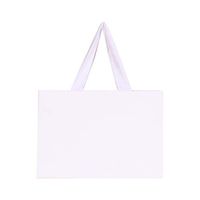 16Pcs Distingué Bag 9X4X6.3" 250g Sturdy Durable 250g Thick Gift Bag, Small Gift Bag with Cotton Handles, Perfect for Party Gift Bags,Wedding Gift Bags (XS White),