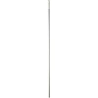 Vikan 2945 51" Aluminum Handle with Threaded Tip, 3/4" Diameter, White