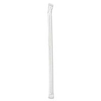 Boardwalk JSTW775CLR4 Wrapped Jumbo Straws, 7 3/4-Inch, Clear, 2000/Carton