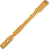 18in. Back Scratcher Bamboo w/ Massager Rollers