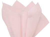 50ct Light Blush Pink Tissue Paper for Gift Wrapping 20"x26" Sheets Eco-Friendly