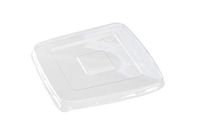 Conserveware 7 Inch Flat Lid for Square Bowls, 75 Count (Pack of 4)