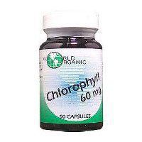 WORLD ORGANIC CHLOROPHYLL 60MG, 100 CP