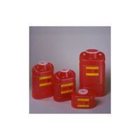 Becton-Dickinson 305489 Sharps Collector Medium 6.9 Quart, Shape, Red