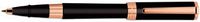 Aurora Tu Black with Rose Gold Trim Rollerball Pen