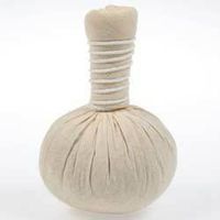 Thai SPA Herbal HOT Compress Massage Ball Therapy (Luk Pra Kob) Product of Thailand x5