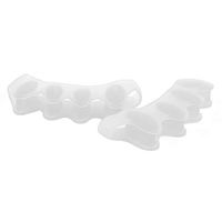 Alpertie Anatomical Toe Separators, Restore Toes to Their Natural Shape, Toe Stretcher, Big Toe Correctors, Slicone Toes Spacer, Universal Size, for Pedicure, Yoga, Bunion Corrector