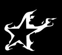 Black Rock Shooter Star Anime Car Window Wall Macbook Notebook Laptop Vinyl Decal