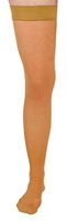 Curad MDS1708DTH Thigh-High Compression Hosiery, 20-30 mmHg, D-Regular, Beige, Large, Pair