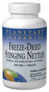Freeze Dried Stinging Nettles Planetary Herbals 60 Tabs