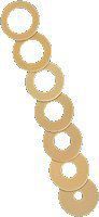 Cymed Inc 9378925 Microderm Plus Precut Washer 1",Cymed Inc - Box 30
