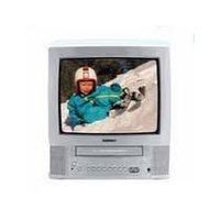 Toshiba MV13N3 Television 13" TV/VCR Combo Silver