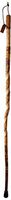 Brazos 55" Free Form American Hardwood Walking Stick for Men and Women, Made in The USA