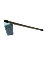 L & H Household Portable Drink Straws Stainless Steel Drink Straws Cool Foldable Drink Straw Environmental-friendly Durable Drink Straws Keyring Box Pack (Blue)