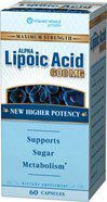 Vitamin World Alpha Lipoic Acid 600 mg, 60 Capsules