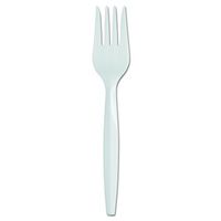 Dixie SSF21P SmartStock Cutlery Fork Refill, 5.8" Length, Polypropylene, White (Pack of 960)