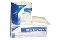 8094066 PT# 6114 Sponge Gauze New LF NS Rayon/ Poly 4x4" 4 Ply Nwvn 200/Pk Made by Dukal Corporation