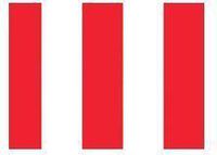 Red & White Stripe Gift Wrap Tissue Paper -12ct