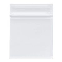 Plymor Zipper Reclosable Plastic Bags, 2 Mil, 3" x 3" (Case of 1000)