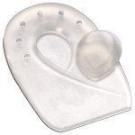 Silipos Soft Zone Heel Spur W/ Removable Plug Medium Womens 7 - 9.5 Mens 5 - 7.5 - Model 4002 - Pair by Silipos